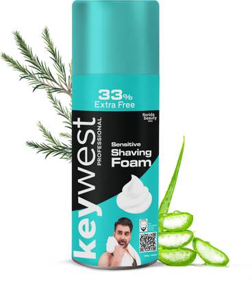 Keywest Professional Sensitive Pre-Shaving Foam for Men