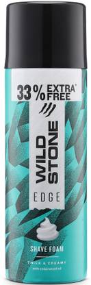 Wild Stone Shaving Foam for Men with Special Moisturizing Formula