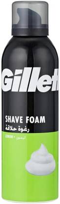 Gillette Classic Lime Shaving Foam for Men Lime Scent