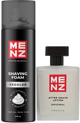 MENZ Luxury Combo Pack Regular Shaving Foam 418Gm & After Shave Lotion 100Ml