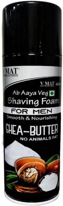 v mat Shea Butter Shaving Foam