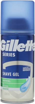 Gillette SERIES SOOTHING WITH ALOE VERA SENSITIVE SHAVE GEL