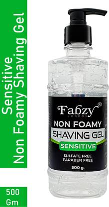 fabzy Non- Foamy Shaving Gel Sensitive 500 gm