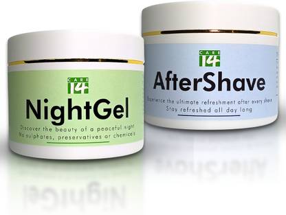 Care14 Combo of Night Gel + The After Shave Gel