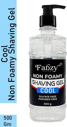 fabzy Non- Foamy Shaving Gel Cool 500 gm