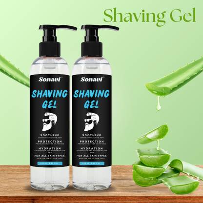 Sonavi Non Foaming Shaving Gel For Men
