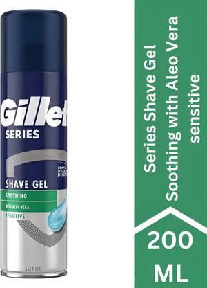 Gillette Series Soothing with Aleovera Sensitive Shave Gel