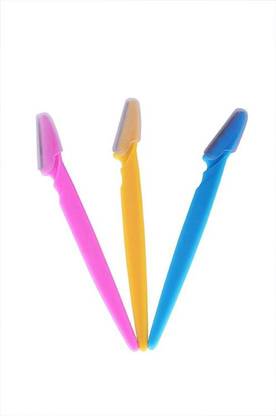 Glamezone Eyebrow Razor Disposable Razor (Pack of 3), Women