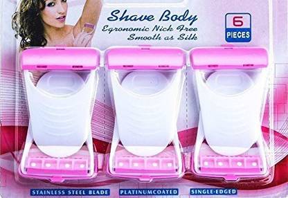 GOLDINKS Shave Body Hair Removal Shaving 6 P, Men & Women