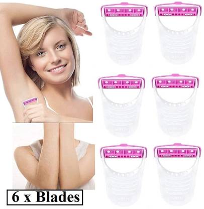 Ankev Underarm Razor for Women | Easy Hair Removal | Disposable & Washable, Men & Women