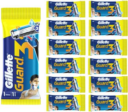 Gillette GUARD 3 RAZOR 12 BLADE, Men