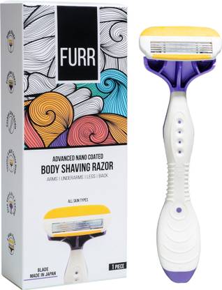FURR By Pee Safe Body Shaving Razor for Women (Pack of 1), Women
