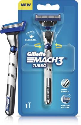 Gillette Mach3 Turbo shaving razor, Men & Women