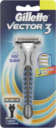 Gillette Vector 3 Razor for men, Men