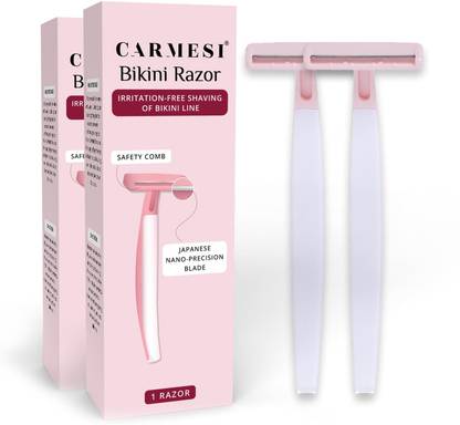 Carmesi Bikini Razor for Women | For Irritation-Free Shaving of Bikini Line, Women