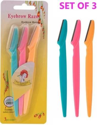 Hidden Beauty Eyebrow & Facial Hair Razor Pain Free Remover Eyebrow Shaper Eyebrow Trimmer, Men & Women