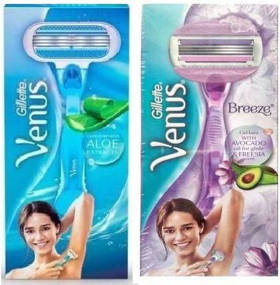 Gillette Hair & Venus Breeze Hair pack of 2, Women