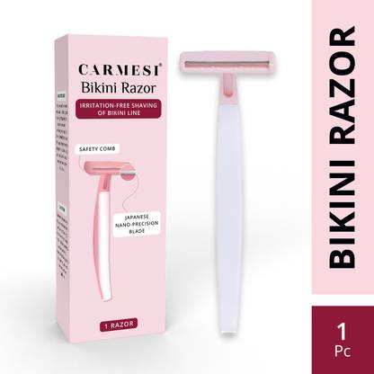 Carmesi Bikini Razor for Women | For Irritation-Free Shaving of Bikini Line |, Women