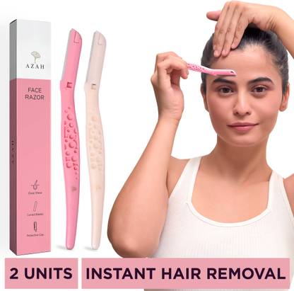 AZAH Reusable Face Razor For Women Facial Hair | Eyebrows, Upper Lip,Peach Fuzz,Chin|, Women