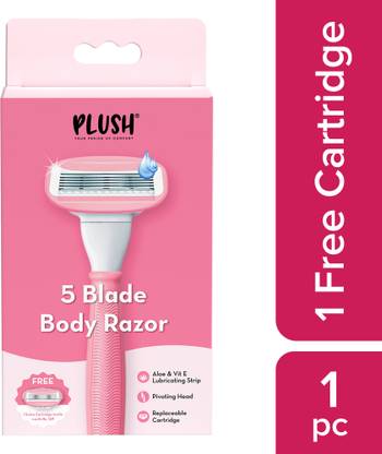 PLUSH Body Razor for Sharp and smooth shave, Women