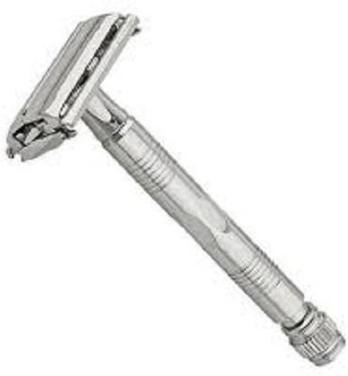 ShopCircuit Double Edge Brass Premium Quality Shaving Razor, Men