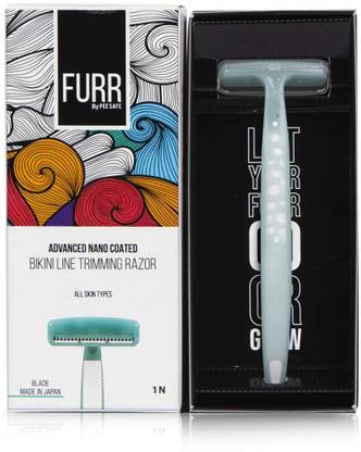 FURR By Pee Safe Bikini Line Trimming Razor for Women (Pack of 1), Women