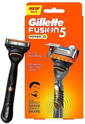 Gillette Fusion Power Razor for Men With styling back blade for Perfect Shave, Men
