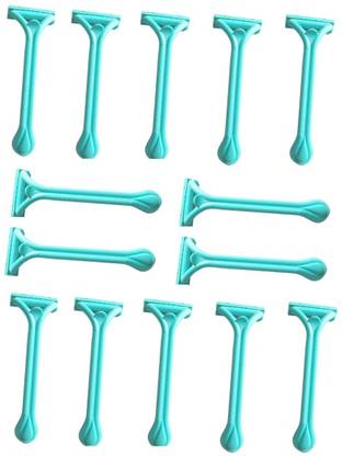 ShopCircuit Disposable Shaving Razor For Men And Women Travel Body Hair Removal (Pack of 14), Women