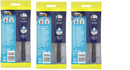 Gillette GUARD RAZOR SMOOTH PACK OF THREE, Men