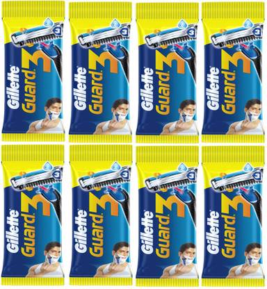 Gillette Guard3 8 Razor (Pack of 8), Men