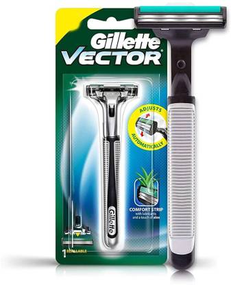 Gillette VECTOR+ REFILLABLE RAZOR, Men