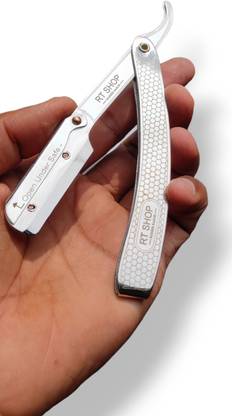 Gentleman Shaving Ustra Straight Edge Barber Salon Razor For Men Full Steel, Men & Women