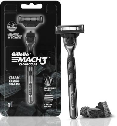 Gillette MACH3 CHARCOAL RAZOR, Men