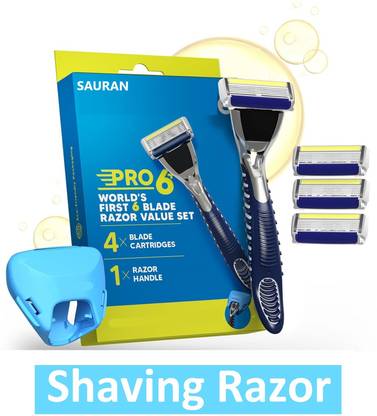 Sauran Pack of 1 Shaving Razor SRB33, Men