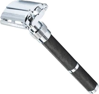 UBRONIK Top-Quality Double Edge Razor with Long Handle & Butterfly Open Mechanism, Men
