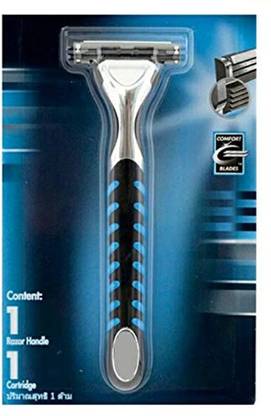 Gillette Sensor Excel Razor Handle 1 Refill Blade, Men