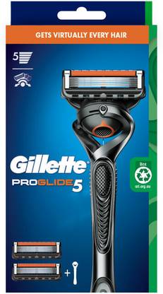 Gillette Proglide Razor + 2 Blade Refills- ( IMPORTED ), Men