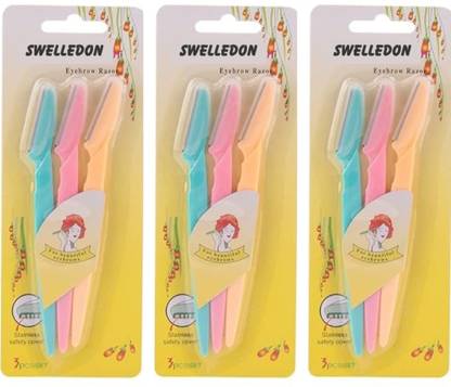 SWELLEDON Eyebrow Razor combo Kit for Face & Eyebrow, Women