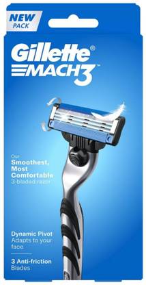 Gillette Fresh Clean Mach 3 Blade Razor, Men