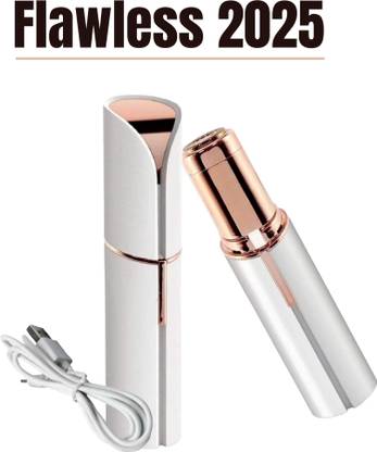 UBRONIK Shaver & Hair Remover Electronic Lipstick Shape Waxing-Free 2 in 1 Facial, Women