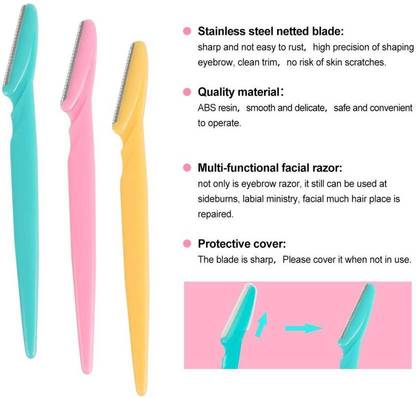 Loyalmart Microblade Eyebrow Razor Sculptor: Fine & Flawless, Men & Women