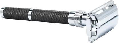 UBRONIK Smooth Shaving Butterfly Open Razor with Long Handle and Double Edge Design, Men