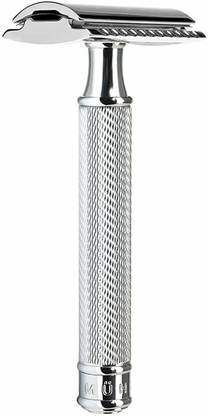 Muhle R89 Traditional Chrome Mild German Double Edge Safety Razor (Closed Comb), Men & Women