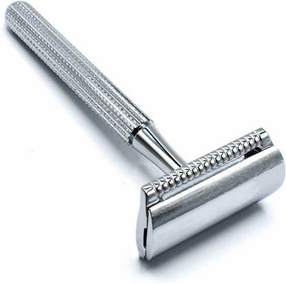 JSBMGROUP Premium Safety Razor Long Double Edge Razor, Men & Women