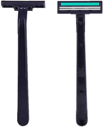 willywhyte Double Blade Disposable Razors with Aloe+Vitamin-E, Men