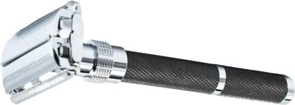 UBRONIK Elegant Safety Razor with Butterfly Open & Long Handle for Double Edge Shaving, Men
