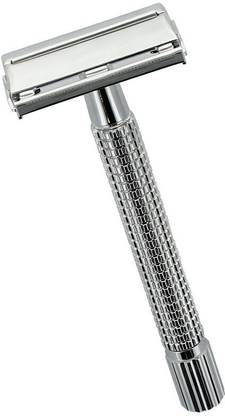 Elecsera Brass Double Edge Smooth Shaving Razor With Best Grip, Men