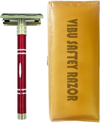 vibu Red Clean Shaving Razor, Men