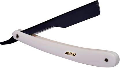 AVEU Barber Shaving Razor For Salon Professional Design Plastic Handle Folding, Men
