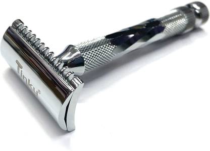 tinku DOUBLE EDGE BRASS SAFETY RAZOR (T6001-OC) OPEN COMB, Men